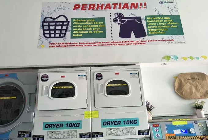 Servis Dobi Ekspress - Cuci, Keringkan dan Lipat di Parit Buntar