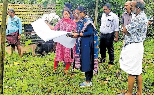 ശബരിമല വിമാനത്താവളത്തിനുള്ള ഭൂമി ഏറ്റെടുക്കുന്നതിനായി  ഫീല്‍ഡ് സര്‍വേ തുടങ്ങി