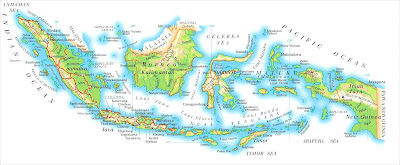 Peta Negara Indonesia