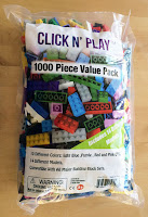 1000 Piece Building Bricks Compatible with Lego #ValuePack1000buildingblocks