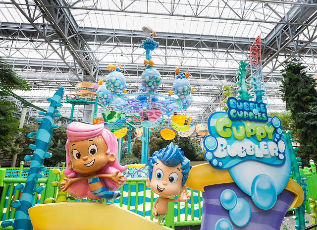 Bubble Guppies Guppy Bubbler Ride in Nickelodeon Universe at Mall of America | Photo courtesy of Nickelodeon Universe
