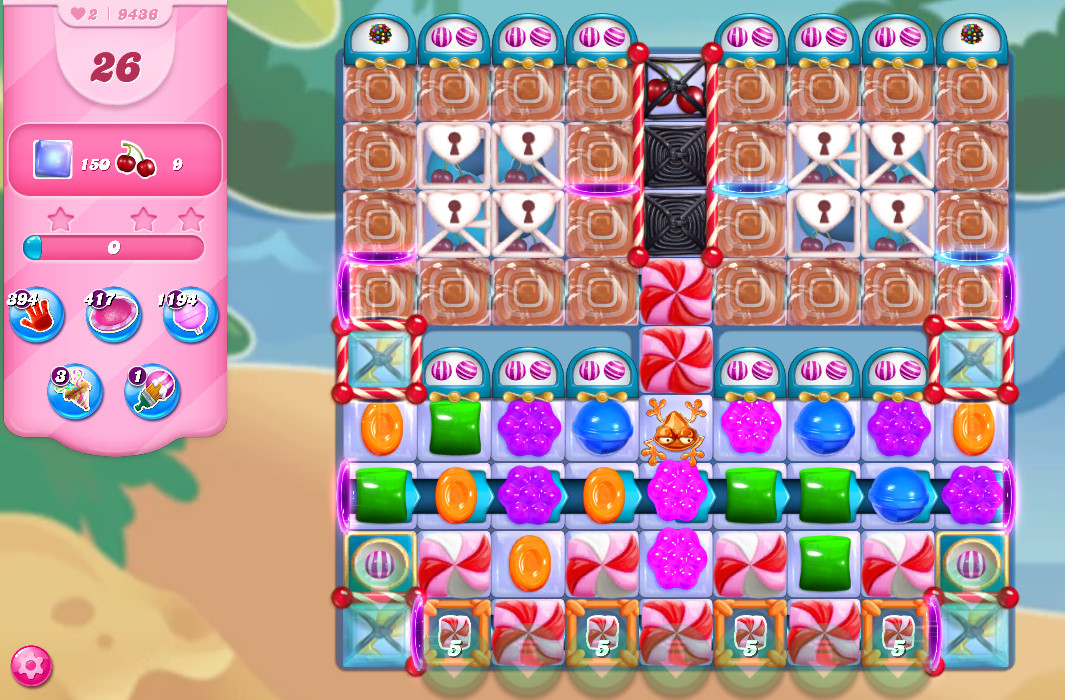 Candy Crush Saga level 9436
