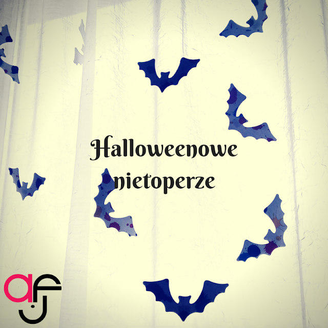 Halloweenowe nietoperze