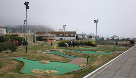 Minigolf course in Hastings