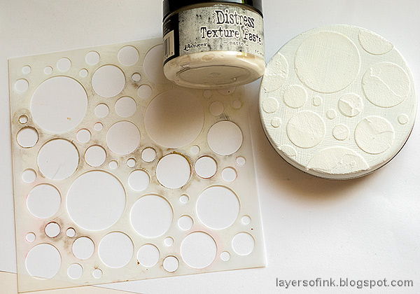 Layers of ink - Altered Tin Tutorial by Anna-Karin Evaldsson.