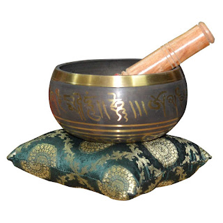 Singing bowl in brass metal produces sounds which invokes a deep state of relaxation, this naturally assists one in entering into meditation. These are a quintessential aid to meditation, and can be found on private Buddhist altars, in temples, monasteries and meditation halls throughout the world. Each bowl comes with a colorful cushion and a stick. This oriental artistic looking singing bowl helps you decorate sacred parts of your home in Buddhist way. And when you are in the mood, just play on this bowl to achieve much needed serenity. 