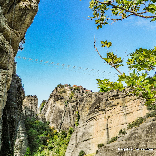 Meteora na Grécia