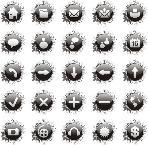 PNG Icon set")