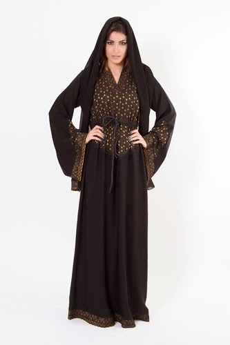 Latest Abaya Styles 2014-2015 Collection in Pakistan 
