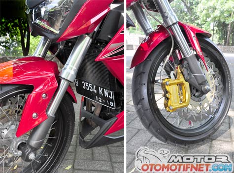 Modifikasi Kawasaki Z250 Simpel Street Bike