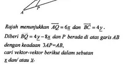 Soalan Vektor Matematik Tambahan - Tersoal m