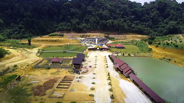 Area Kolam Pemancingan Taman Wisata Bukit SEMUGANG