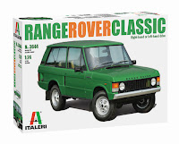 Italeri 1/24 RANGE ROVER Classic (3644) Colour Guide & Paint Conversion Chart