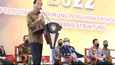 Presiden Hadiri Rapim TNI-POLRI Tahun 2022