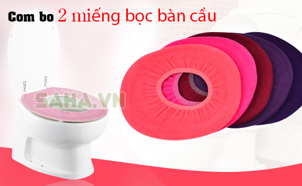 Combo 2 mieng boc bàn cầu 33778