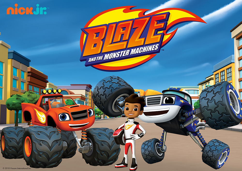 NickALive!: Nickelodeon Launches Official 'Blaze and the Monster