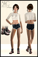 Outfit with floral boots