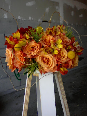 Orange Rust Wedding