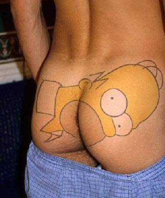 Homer Simpson Tattoo