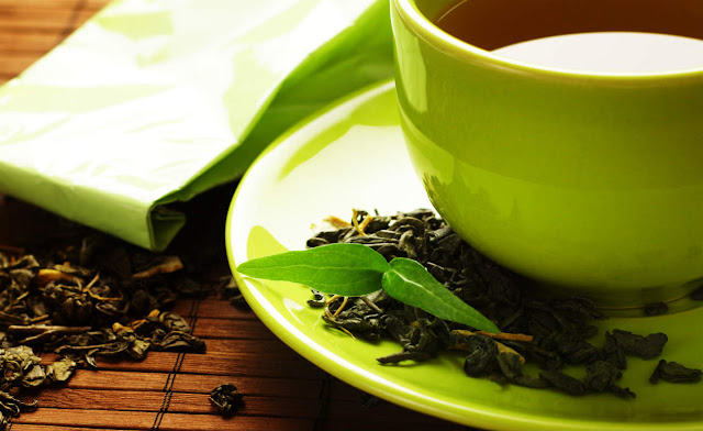 Green tea helps even to lose weight