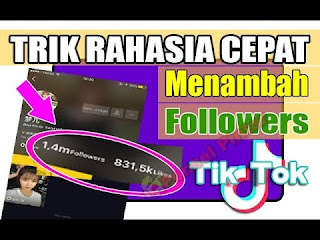  Saat ini aplikasi tik tok memang lagi hits di kalangan anak muda Cara Menambah Followers Tik Tok Biar Makin Eksis