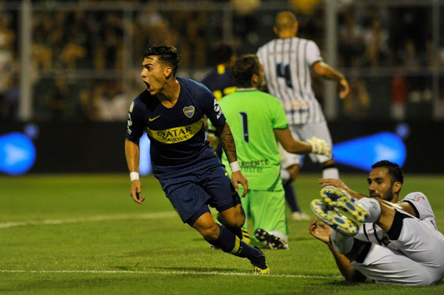 Boca goleó por 4-0 sobre San Martín en San Juan