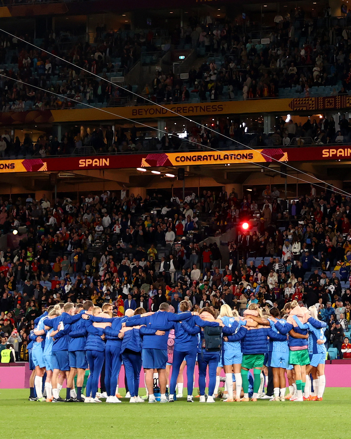 England lost to Spain 0-1 in the final of the FIFA Women's World Cup 2023 at Stadium Australia in Australia on Sunday 20 August, 2023