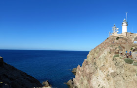 Visitando El Faro de Cabo de Gata con su peligrosa Laja del Cabo