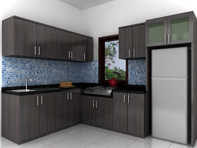 55 Contoh Desain Dapur Minimalis 3x3 Cantik dan Modern 