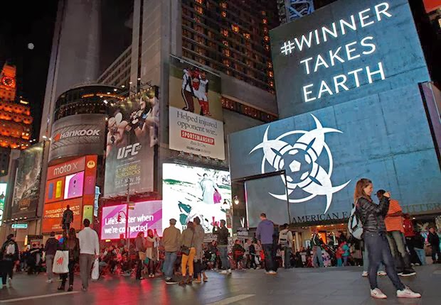 satanic symbols new york times square