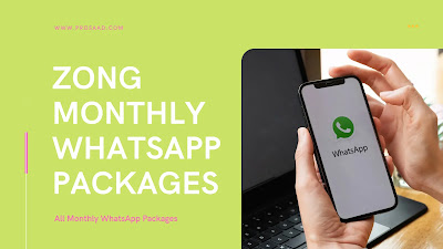 Zong Monthly WhatsApp Package