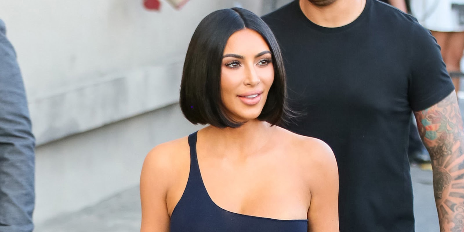 Kim Kardashian Debuts a New Blunt Bob