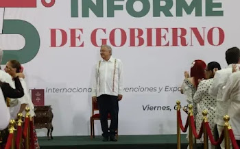 Quinto informe: en Campeche y entre cúpulas AMLO refrenda combate a privilegios y corrupción