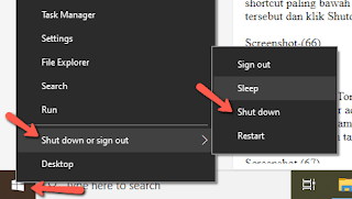 Cara Cepat Matiin Komputer yang Baik dan Benar