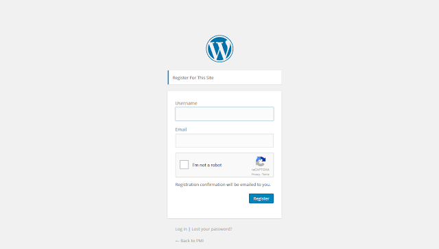 recaptcha on register member wordpress