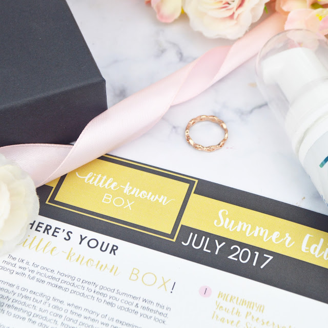 Little Known Box July 2017 The Summer Edit Review