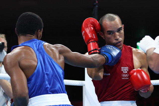 Eldric Sella, boxeador de Venezuela - Foto Buda Mendes  POOL  AFP / ALETEIA