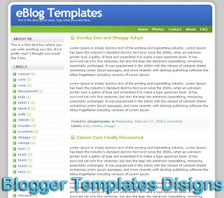 Theme Refresh Blogger Templates XML Web 2.0