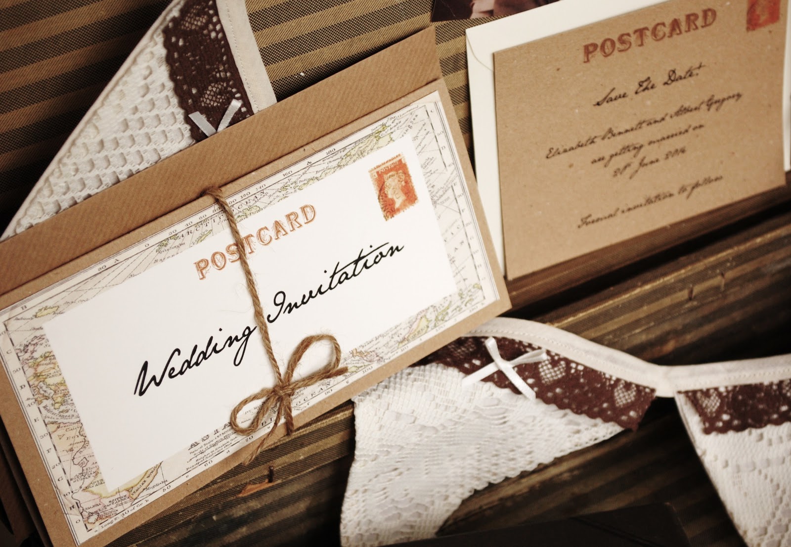 Vintage Wedding Invitations by RSVP Candy: Truly unique ...