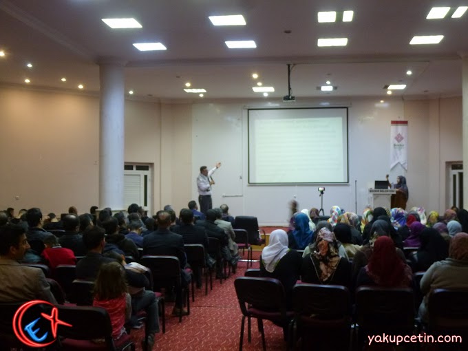 Bozkır'da Kudüs'ü Anlıyorum Konferansı Düzenlendi.