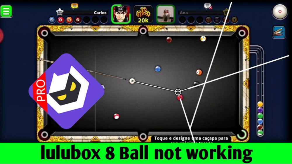 lulubox 8 Ball Pool not working problem solved kaise kare new trick