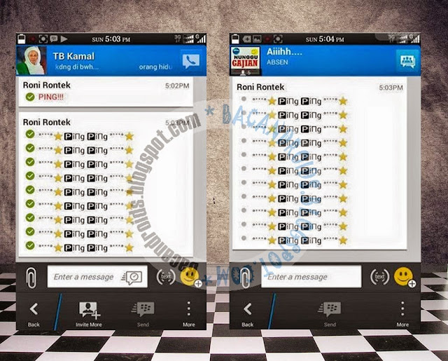download BBM Mod Features AutoText in Group Apk 2.8.0.21