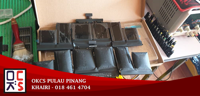 SOLVED : KEDAI REPAIR MACBOOK NIBONG TEBAL | MACBOOK PRO 15 MODEL A1398 BATTERY BLOATED