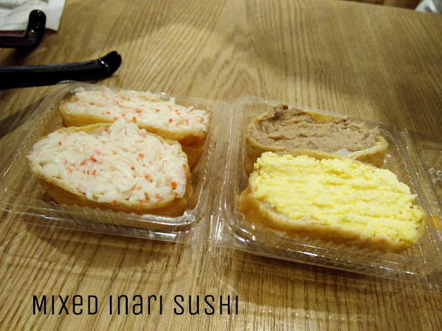 Paulin's Munchies - Tsujiki Men Don Tei at Westgate - Assorted inari sushi