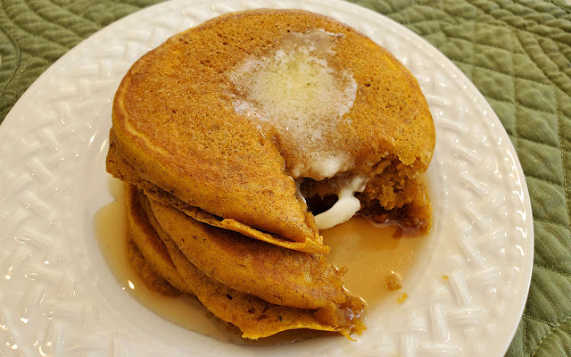 Flavorful pumpkin pancakes for your fall breakfast
