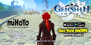 Download Genshin Impact Apk MMORPG English