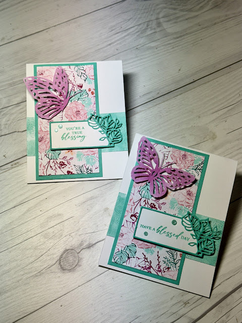 Floral Greeting cards using Stmapin' Up! Unbounded Beauty Suite Collection