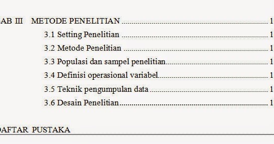 Format Skripsi Sastra Inggris Bab 1  contoh proposal 