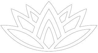 lotus free hand embroidery pattern