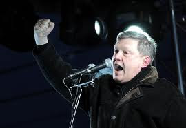 Yavlinsky speaking at Pushkinskaya Square March 5 2012